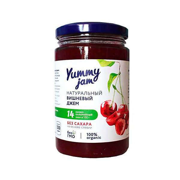 Джем Yummy Jam вишневый  350 гр.